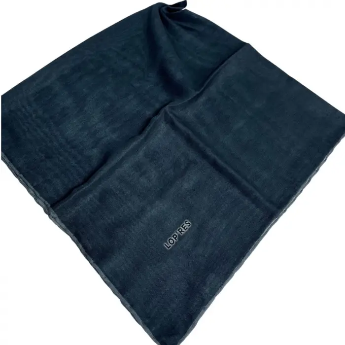 Lopres Düz Renk El Dikişli Dijital Soft Eşarp-soft04-14