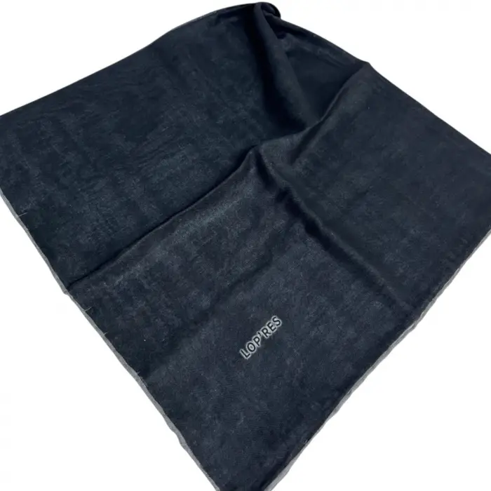 Lopres Düz Renk El Dikişli Dijital Soft Eşarp-soft04-10