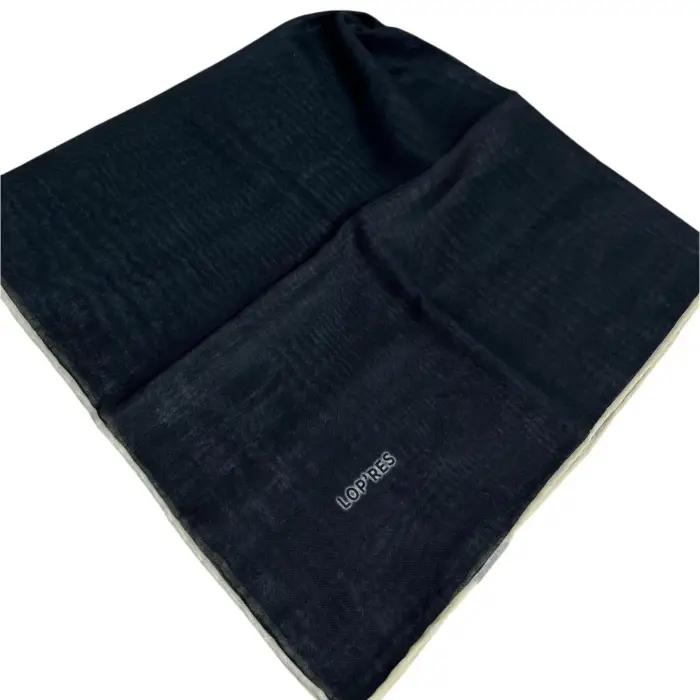 Lopres Düz Renk El Dikişli Dijital Soft Eşarp-soft04-09