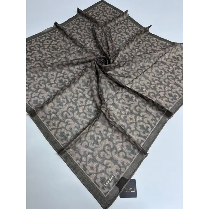 Lopres El Dikişli Dijital Soft Eşarp-soft05-18