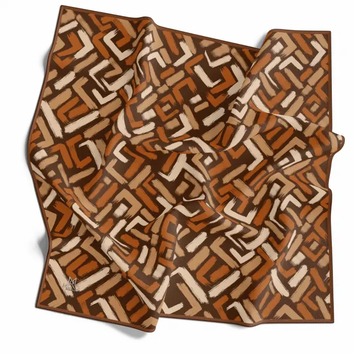 Mono Scarfs El Dikişli Dijital Soft Eşarp-soft07-11