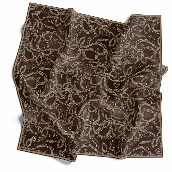 Mono Scarfs El Dikişli Dijital Soft Eşarp-soft11-09