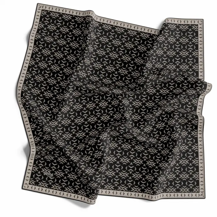 İpekal El Dikişli Dijital Soft Eşarp-soft13-03