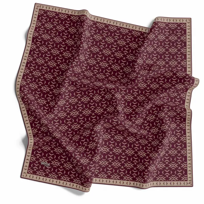 İpekal El Dikişli Dijital Soft Eşarp-soft13-05