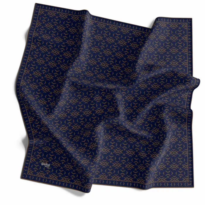 İpekal El Dikişli Dijital Soft Eşarp-soft13-10