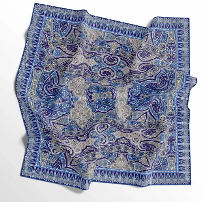 İpekal El Dikişli Dijital Soft Eşarp-soft14-01