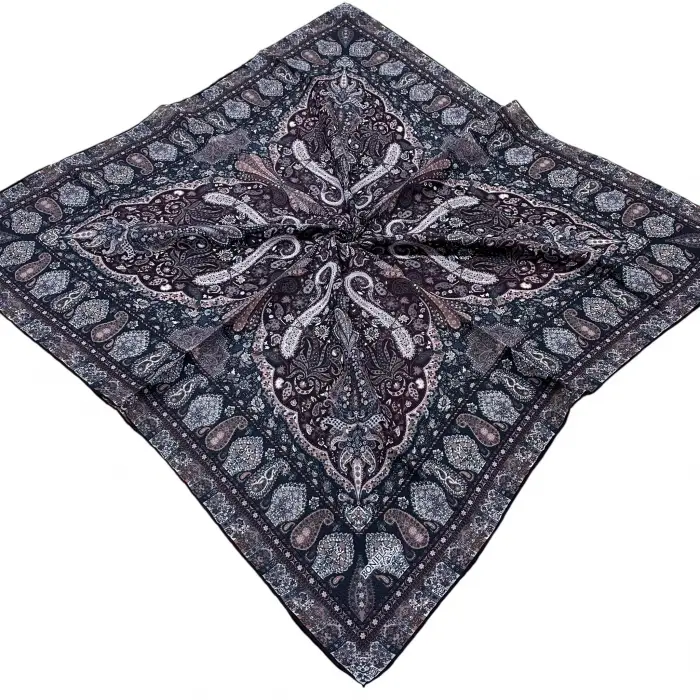 Bonjela El Dikişli Dijital Soft Eşarp-soft20-05