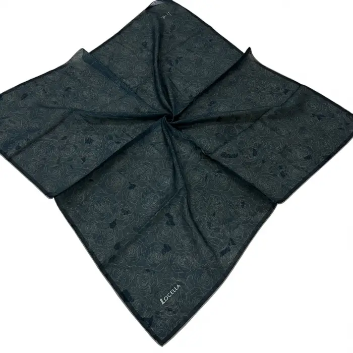 Locella El Dikişli Dijital Soft Eşarp-soft27-05