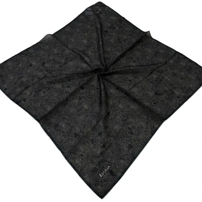 Locella El Dikişli Dijital Soft Eşarp-soft27-10