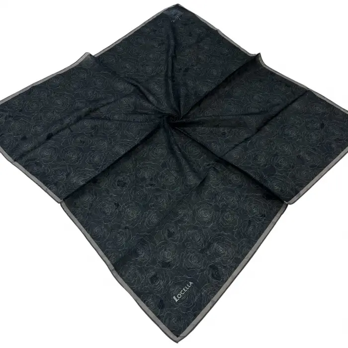 Locella El Dikişli Dijital Soft Eşarp-soft27-11