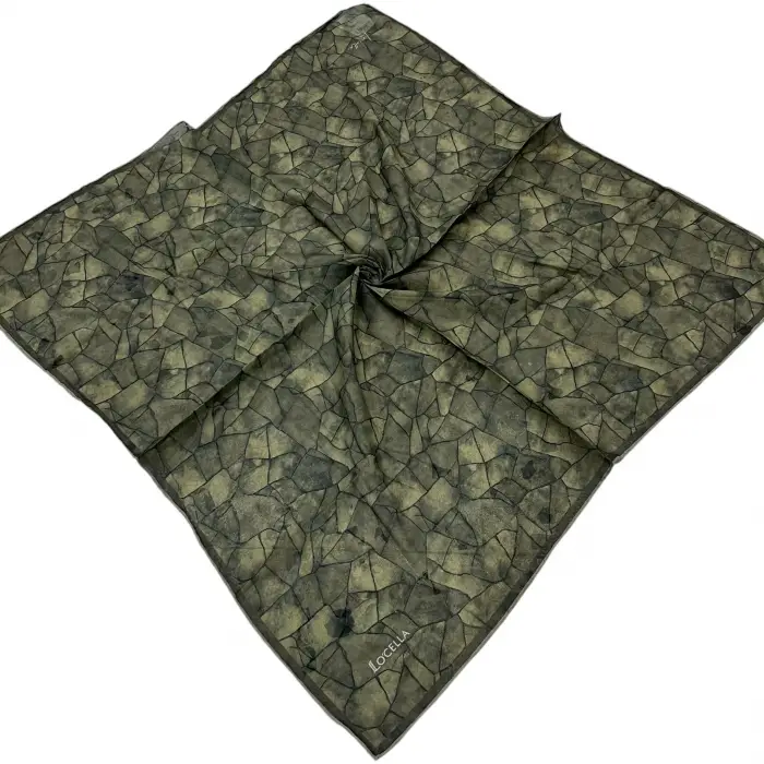 Locella El Dikişli Dijital Soft Eşarp-soft26-12