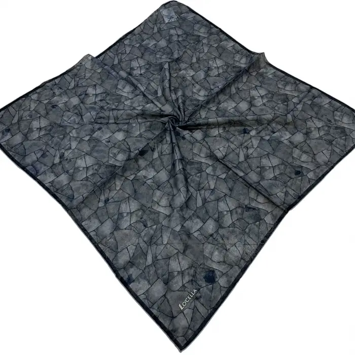 Locella El Dikişli Dijital Soft Eşarp-soft26-10