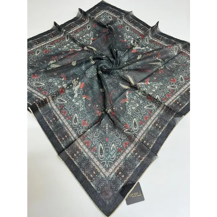 Lopres El Dikişli Dijital Soft Eşarp-soft32-07