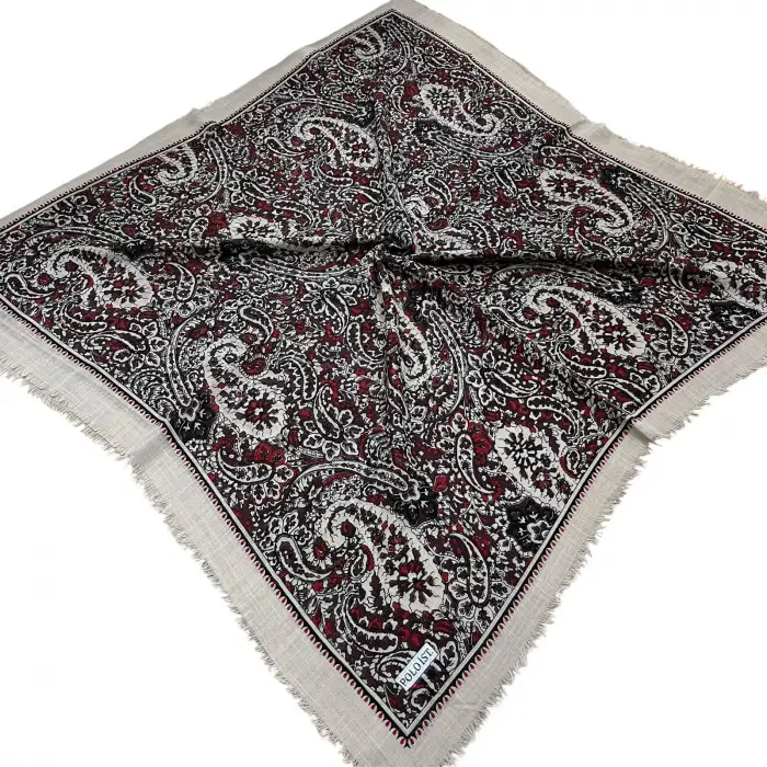 Poloist Flamlı Koton Eşarp (FE538-10)