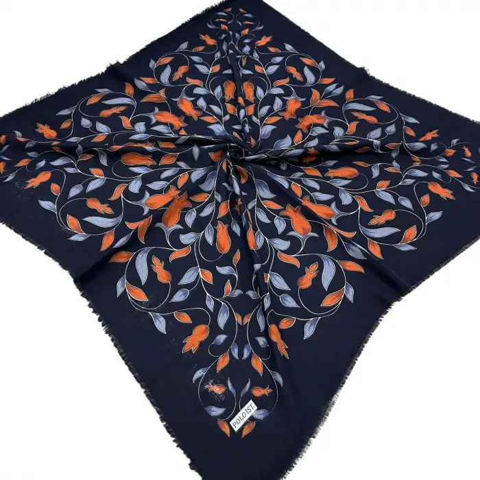 Poloist Flamlı Koton Eşarp (FE540-08)