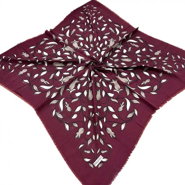 Poloist Flamlı Koton Eşarp (FE540-19)