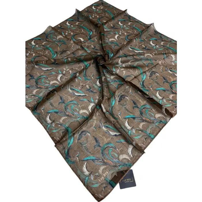 Lopres El Dikişli Soft Pamuk Eşarp-(soft52-06)