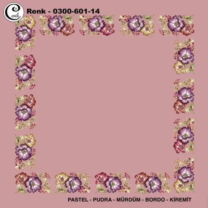 Cenk 100cm Ortası Boş Oyalık Yazma (Cnk-601-14)