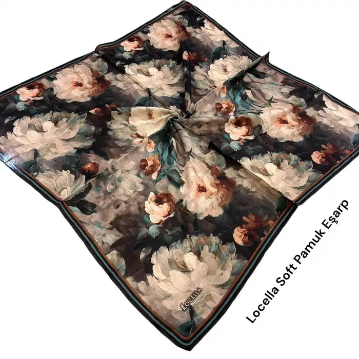 Locella Soft Pamuk Eşarp-soft57-05