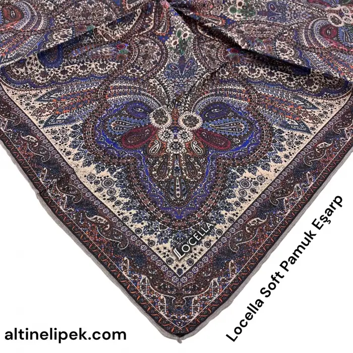 Locella Soft Pamuk Eşarp-soft60-01