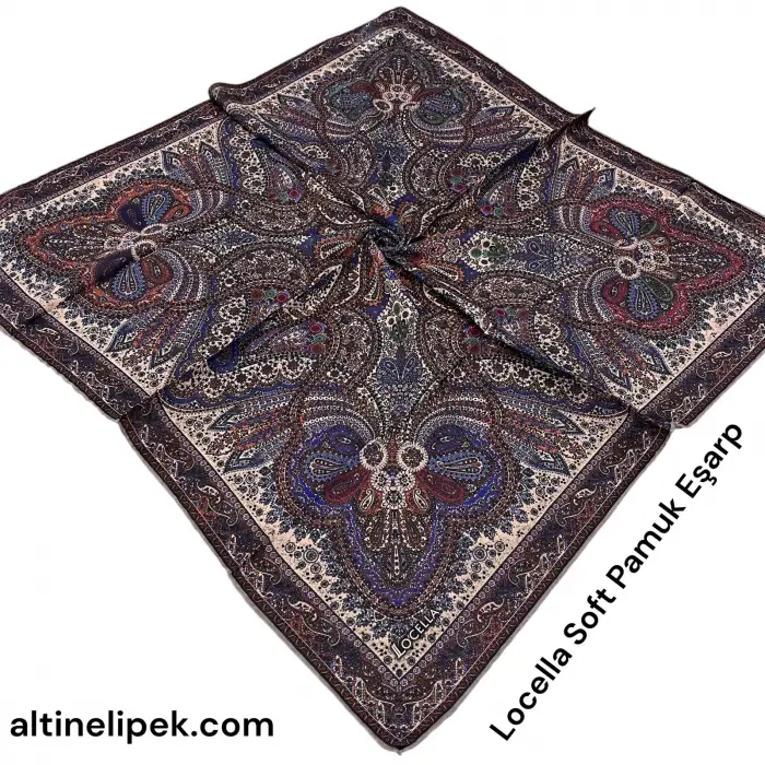 Locella Soft Pamuk Eşarp-soft60-01