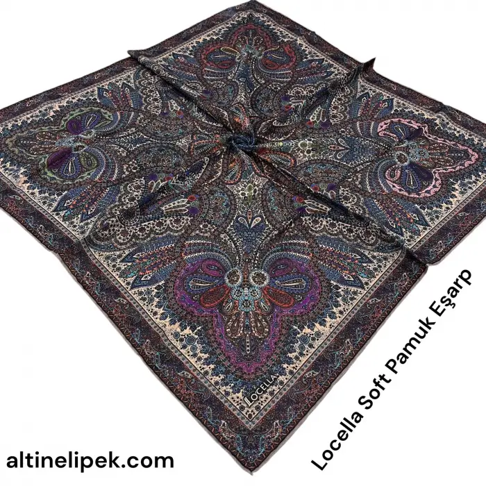 Locella Soft Pamuk Eşarp-soft60-02