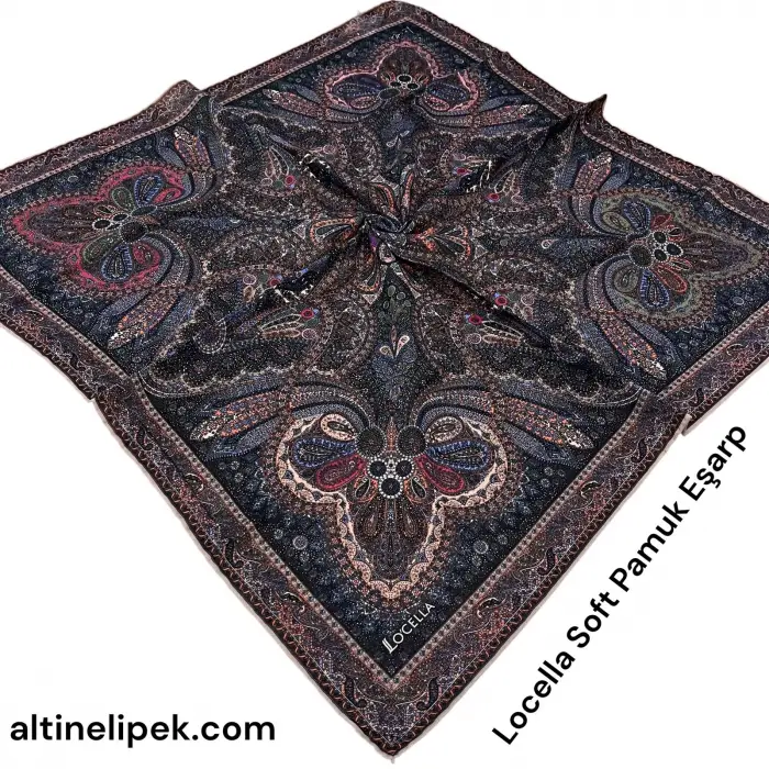 Locella Soft Pamuk Eşarp-soft60-06