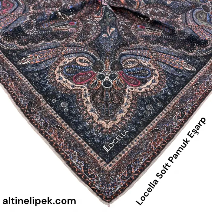 Locella Soft Pamuk Eşarp-soft60-06