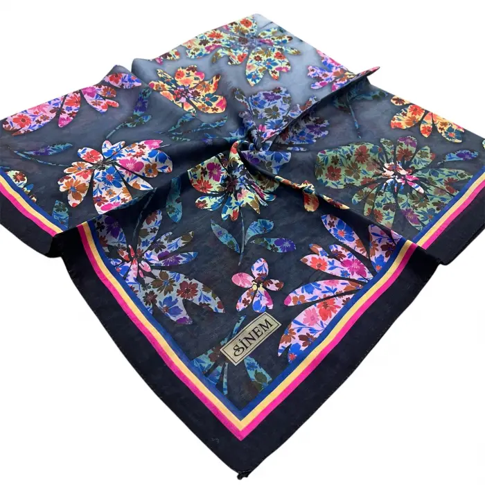 Sinem Desenli Dikişli Yazma (Snd8313)