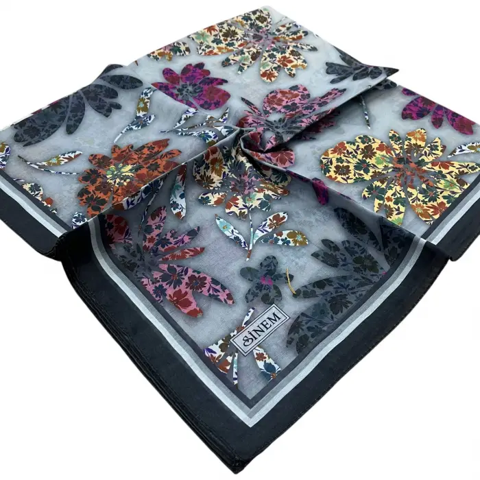 Sinem Desenli Dikişli Yazma (Snd8303)