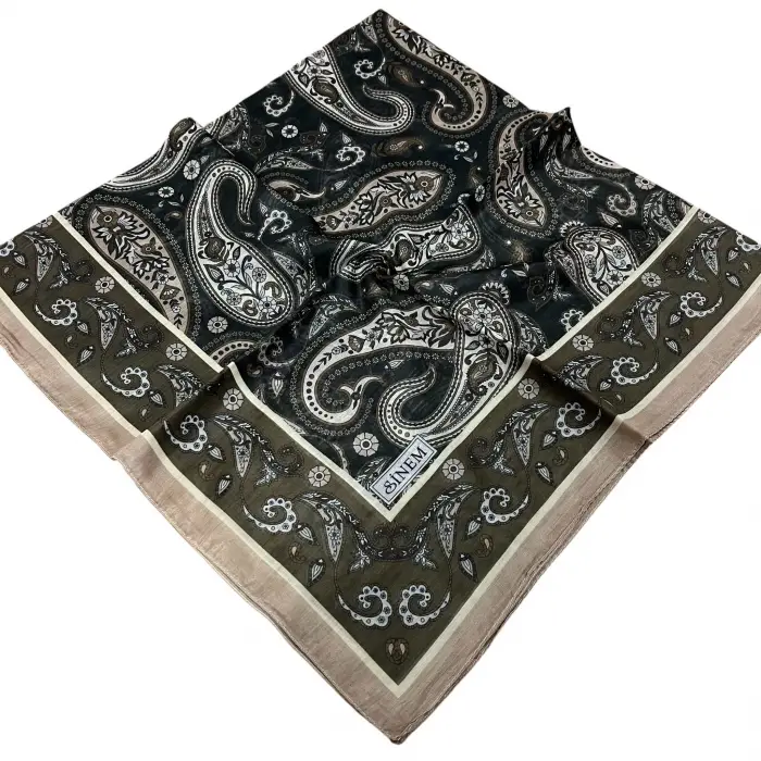 Sinem Desenli Dikişli Yazma (Snd8006)