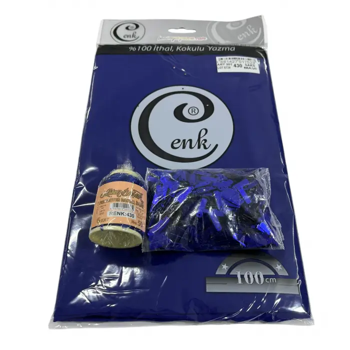 Cenk Düz Yazma Saks + Altınbaşak Polyester Oya İpi + Baget Oya Pulu Seti – Hazır Oya Paketi (200 TL) (305-430)