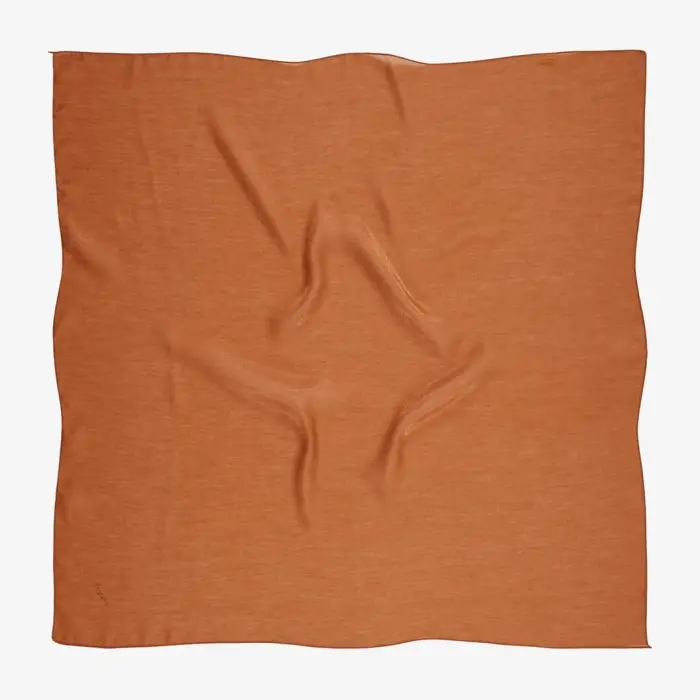 Picasso Düz Pırıltı Kehribar Eşarp Taba (ry9917)