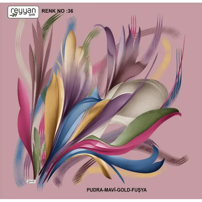 Reyyan İpek 100 cm Oyalık Yazma (ryyn-379-05)