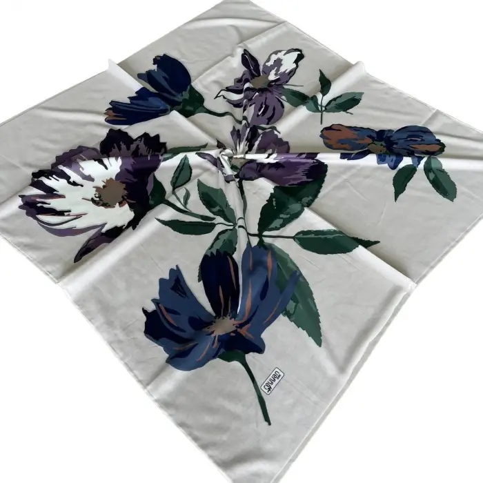 Reyyan İpek 100 cm Oyalık Yazma (ryyn-382-02)