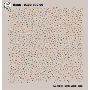 Cenk 100cm Oyalık Yazma (Cnk-690-09)