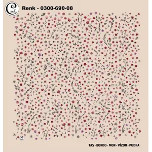 Cenk 100cm Oyalık Yazma (Cnk-690-08)