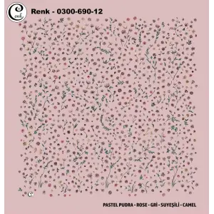 Cenk 100cm Oyalık Yazma (Cnk-690-12)