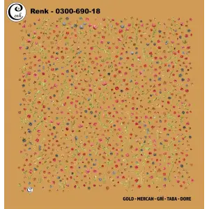 Cenk 100cm Oyalık Yazma (Cnk-690-18)