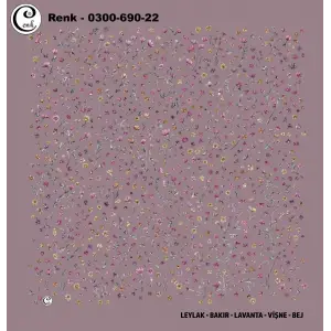 Cenk 100cm Oyalık Yazma (Cnk-690-22)