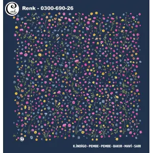 Cenk 100cm Oyalık Yazma (Cnk-690-26)