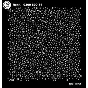 Cenk 100cm Oyalık Yazma (Cnk-690-34)