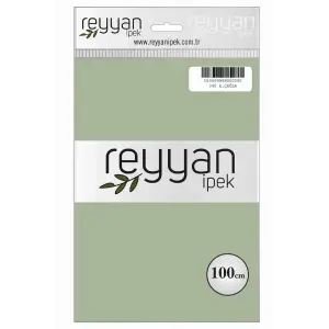 Reyyan İpek 100 Cm Düz Poşetli Yazma (Açık Çağla)-048
