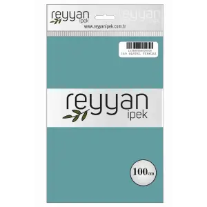 Reyyan İpek 100 Cm Düz Poşetli Yazma (Pastel Turkuaz)-149