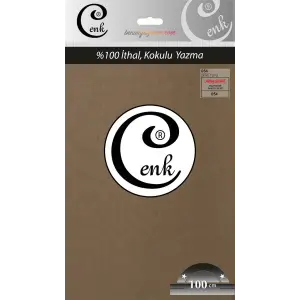 Cenk Düz 100 cm Poşetli Yazma (Deve Tüyü)-(301-054)