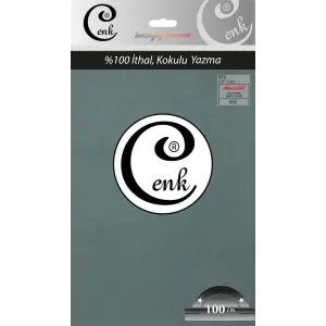 Cenk Düz 100cm Küf Yeşili Yazma (301-072)