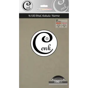 Cenk Düz Renk 100cm Yağ Yeşili Tülbent (301-197)