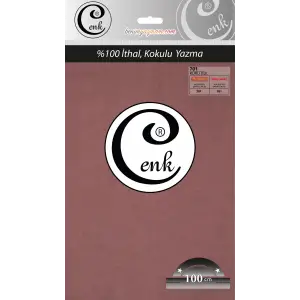 Cenk Düz Renk 100cm Kuru Gül Tülbent (301-701)