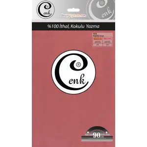 Cenk Düz Renk 100cm Pişmiş Ayva Yazma (301-111)