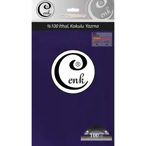 Cenk Düz 100 cm Poşetli Oyalık Yazma -(İspirto)-(301-432)